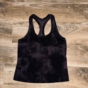 CRZ YOGA Black Fitted Sleeveless Tank Top